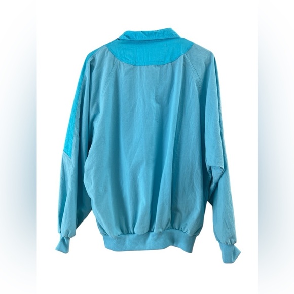 Vintage blue track suit jacket and pant set - Picture 6 of 9